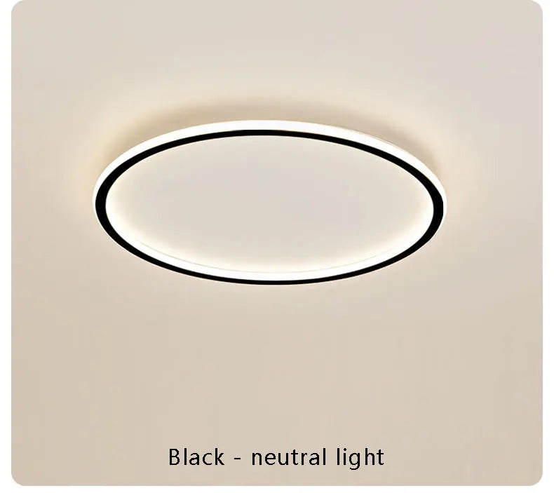 Modern with Remote Control Dimmable Flush Mount Bedroom Living Room Ceiling Light