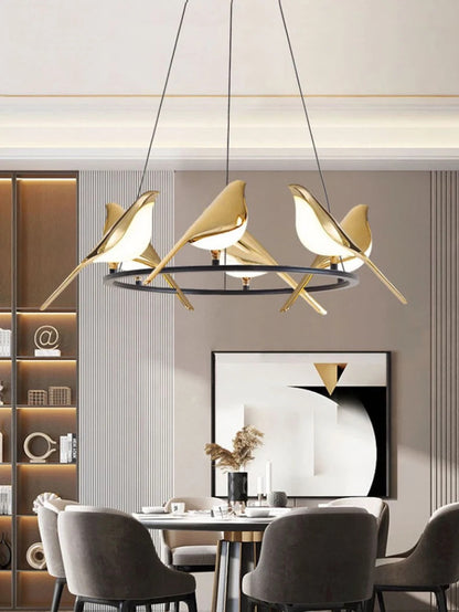 Nomi Chandelier birds chandelier Restaurant kitchen postmodern Decoration lustre design