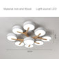 Modern Ceiling Lamp Bedroom Minimalist Wood Home Decor Lighting Fixtures