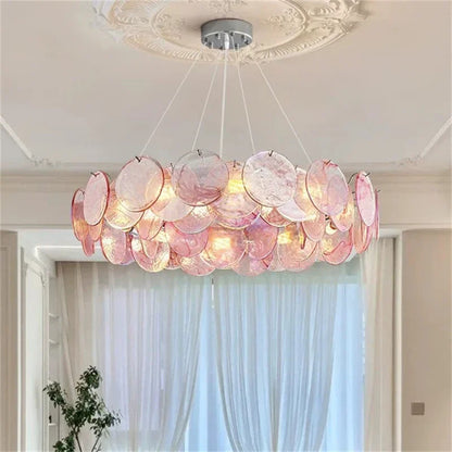 Camisa Murano Glass Chandelier Living Room art deco chandelier