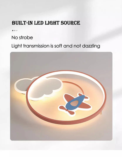 Children's Room Baby Room Ceiling Light LED Warm Boy Girl Bedroom Ceiling Lamps