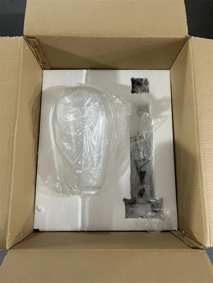 Italian Vintage Dimmable Table Lamp Rotary Glass Desk Light