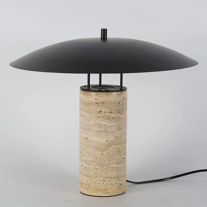 Nordic Table Lamps Natural Yellow Cave Stone Wabi Sabi Style Homestay Decoration Hotel Living Room Study Glass Bedroom Bedside