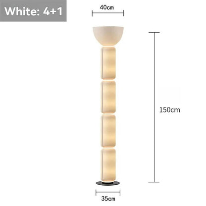 Italy Design LED Floor Lights Heavy Glass Modern Bright Floor Lamps