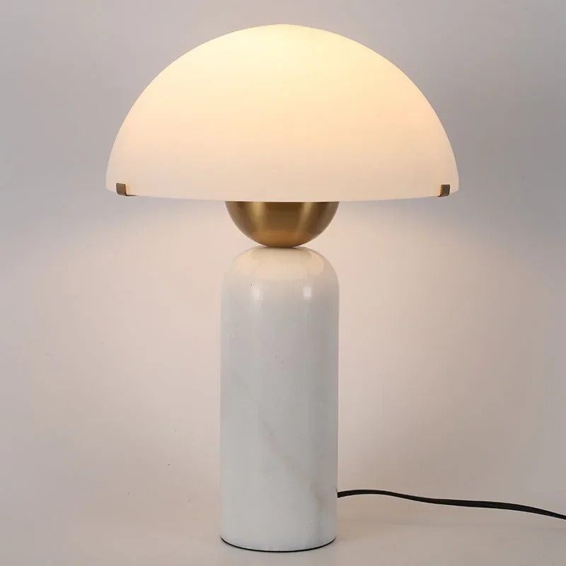 Nordic Table Lamps Natural Yellow Cave Stone Wabi Sabi Style Homestay Decoration Hotel Living Room Study Glass Bedroom Bedside