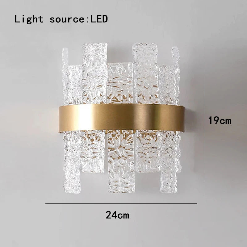 Modern Melting Ice Whiskey chandelier Italy Designer Luxury crystals Amber pendant lamps