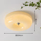 Cream Pudding Ceiling Lamp Bauhaus Glass Light Children's Room Bedroom Ceiling Lamp