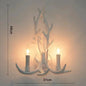 Christmas Style Antler Deer Chandelier for Living Room Loft Large Resin Deer Hanging Lamp Fixture Farmhouse BIg Hanging Light