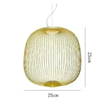 Creative Iron Pendant Lights Modern Chandelier Ceiling Lamp for Living Room Hanging Lamp Home Decor Dining Room Light Suspension