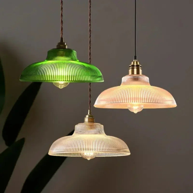 Retro Glass Pendant Light Nordic Home Decoration Lighting