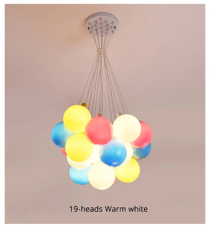 Nordic acrylic chandelier Decoration  Modern balloon lamp Indoor Lighting