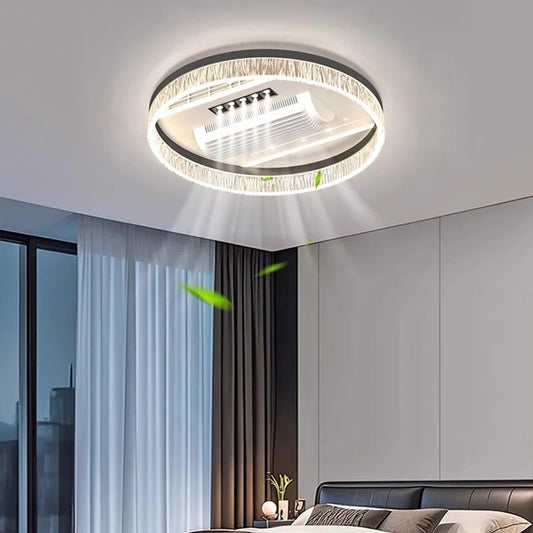 Ceiling Fan Light Invisible Bladeless Ceiling Lamp With Remote Control