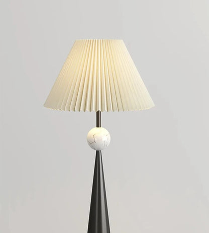 Wabi-sabi Floor Lamp Cloth Cover Art Decorative Bedroom Bedside Floor Light