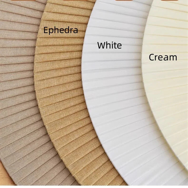 Nordic Fabric Hat Pendant Light Cream Style Led Pendant lamp