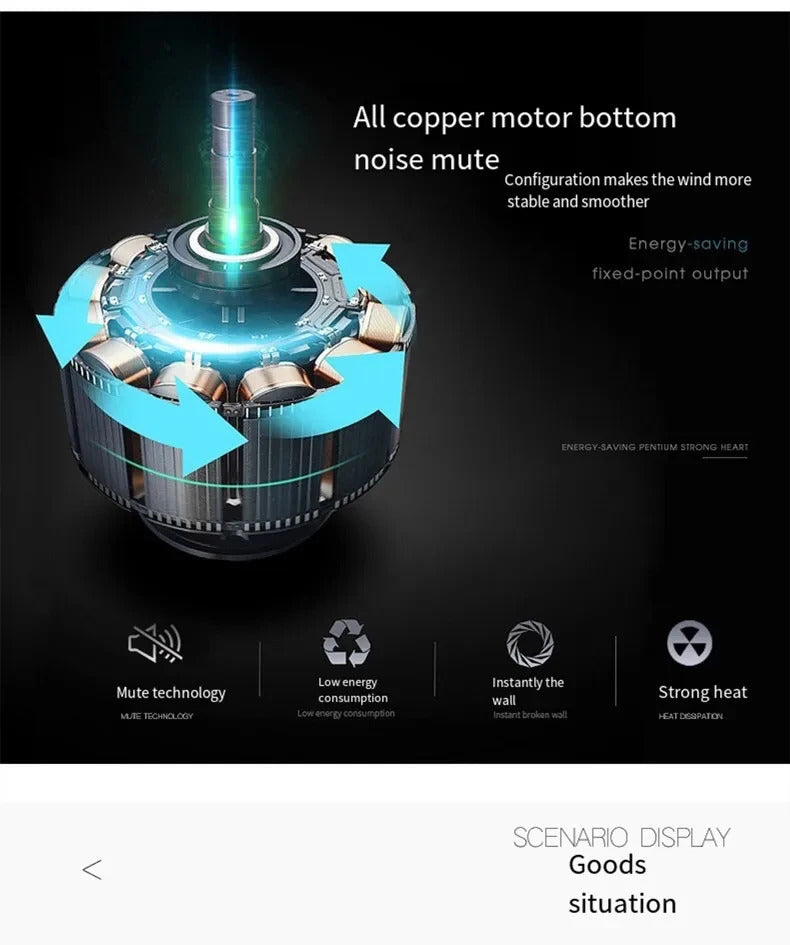 Modern Ceiling Fans with Lights, Fan Lamp Petal Ceiling Fan for Bedroom/Living Room