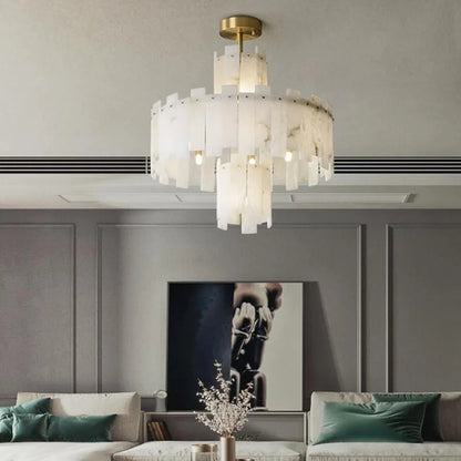 Regina Alabaster Chandelier