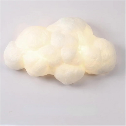 Novelty Cloud Wall Sconce Light Kids Children Bedroom Bedside Cartoon Cotton wall lamp