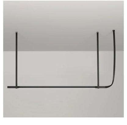 Modern Leather Chandelier LED Belt Fabric Pendant Lamp For Hotel Living Room Office Decor Minimalist Dining Table Hanging Lamp