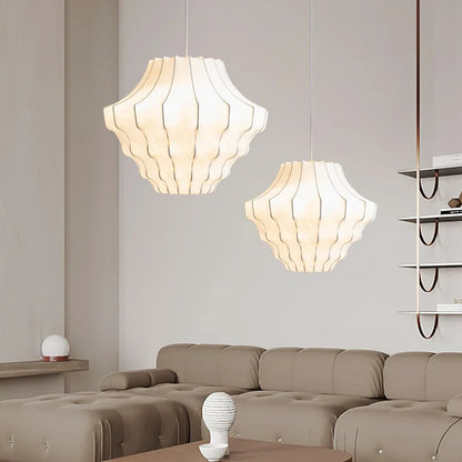 Creative Cocoon Pendant Lamp Wabi Sabi Style Pendant Light