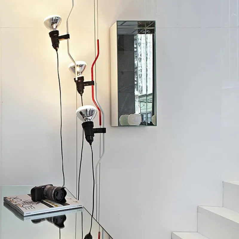 Italian Parentesi Pendant Lamp Modern Parlor Corner Lamp
