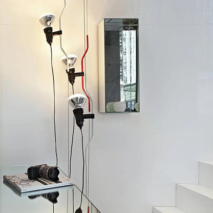 Italian Parentesi Pendant Lamp Modern Parlor Corner Lamp