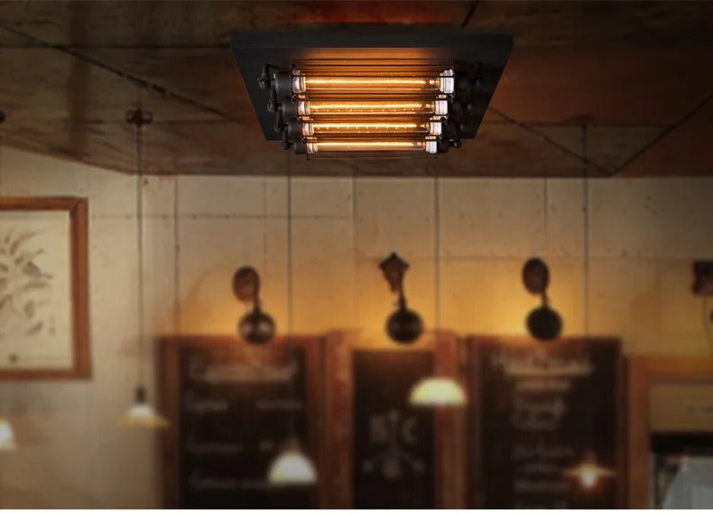 Inudustrial Ceiling lamp Edison Steampunk ceiling lights