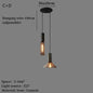Industrial Concrete Pendant Light Home Decoration Chandelier Fixture Iron Shade Cement Hanging Lamp