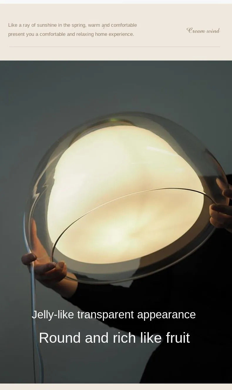 Danish Jelly Pendant lamp Bedroom bedside lamp