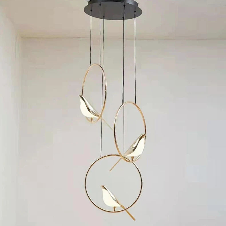 Nomi Chandelier birds chandelier Restaurant kitchen postmodern Decoration lustre design