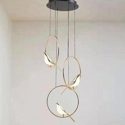 Nomi Chandelier birds chandelier Restaurant kitchen postmodern Decoration lustre design