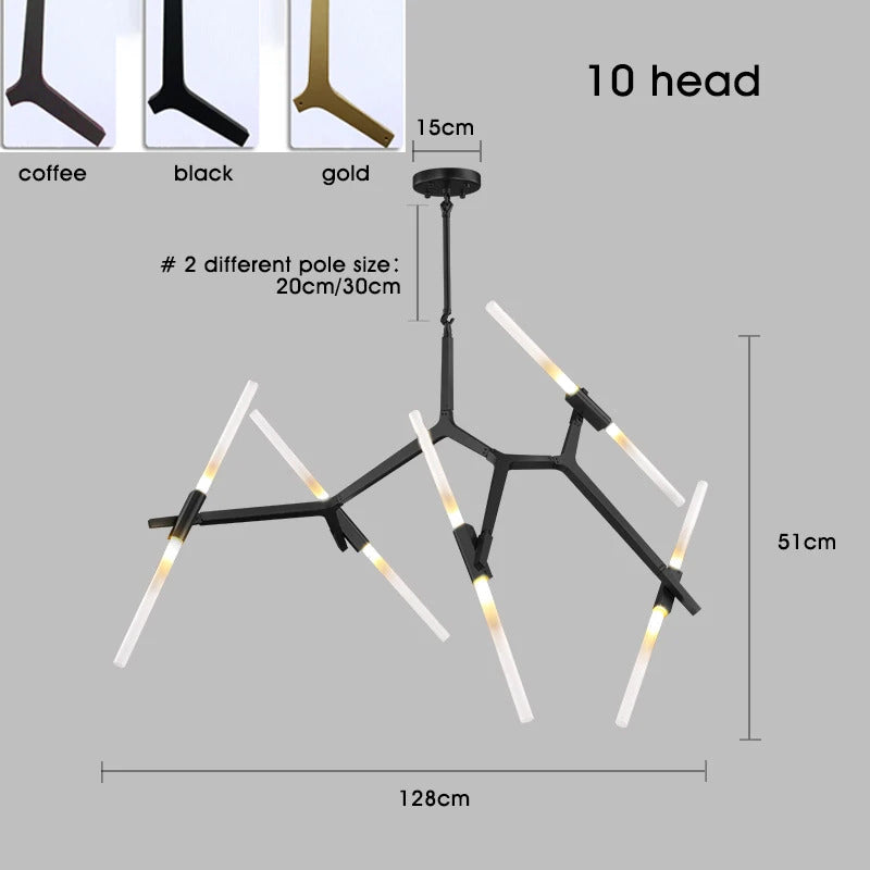 Modern Agnes Chandeliers Art Decor replica lamp