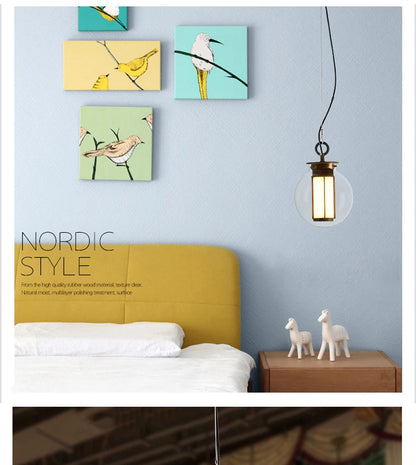 Bai Chandelier Postmodern crossbar design glass ball light