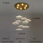 Lotus Leaf Design Acrylic Lustrous Modern Chandelier flower chandelier