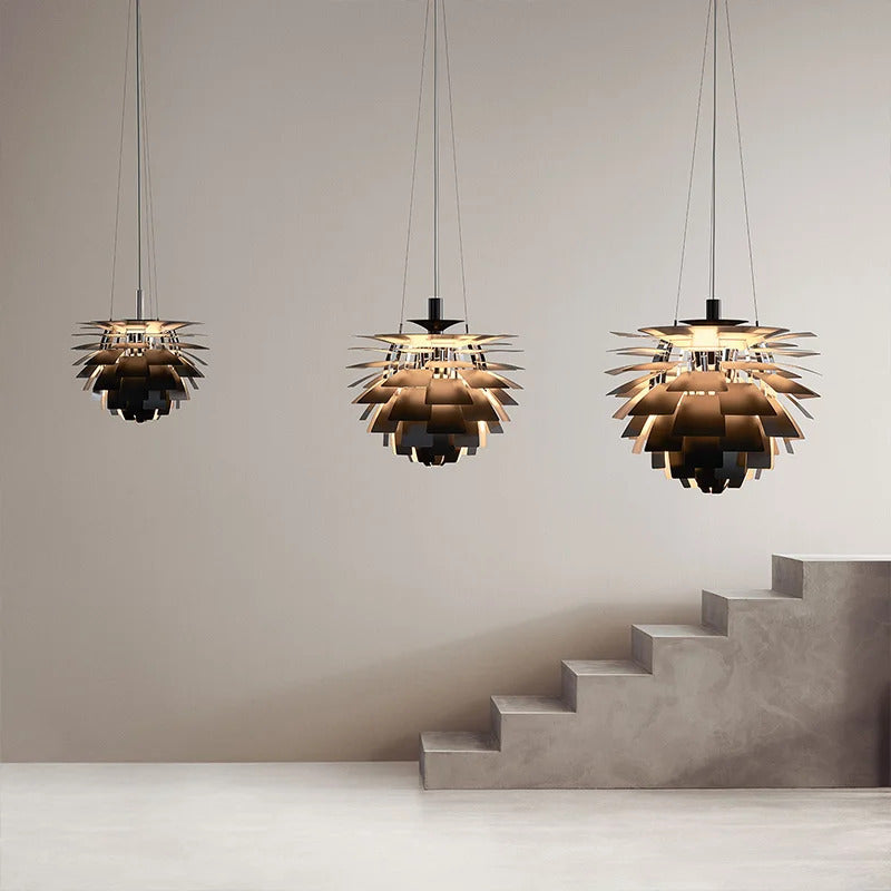 louis poulsen artichoke pendant light kitchen island lighting