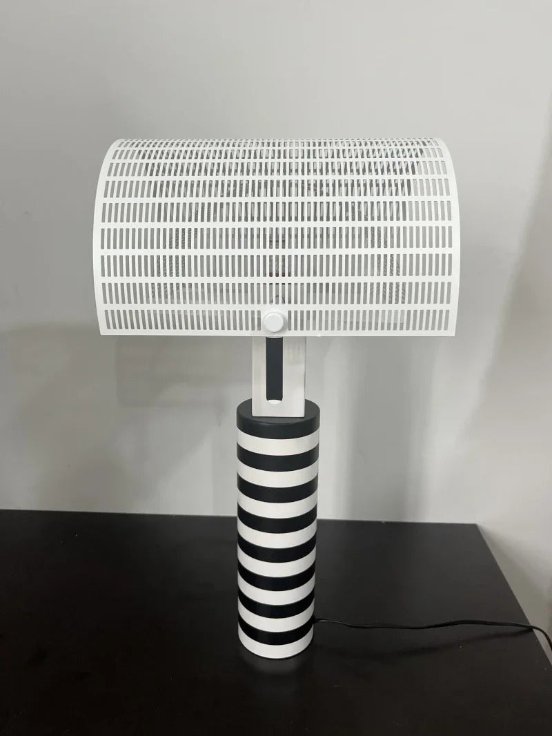 Italian Hot Sales Black White Creative Lamp Children's Bedroom Living Study Room Exhibition Hall LED Stripe Table Lighting