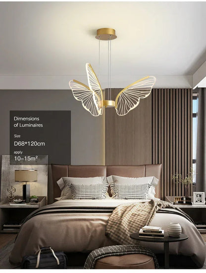 Butterfly Chandelier Bedroom kitchen island chandelier