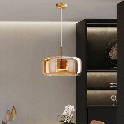 Modern Glass Pendant Lamp Led Chandeliers Ceiling Pendant Lamp Indoor Lighting