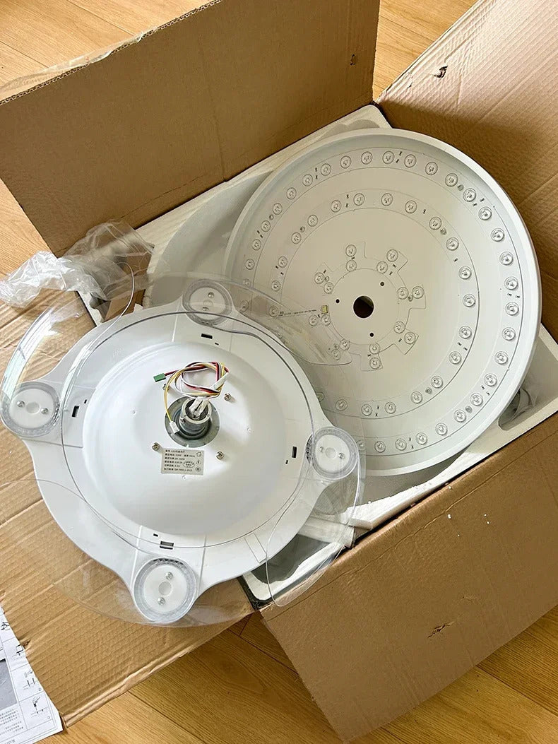 Ceiling Fan With Light Modern Remote Smart Invisible Ceiling Fan Bedroom Lamp