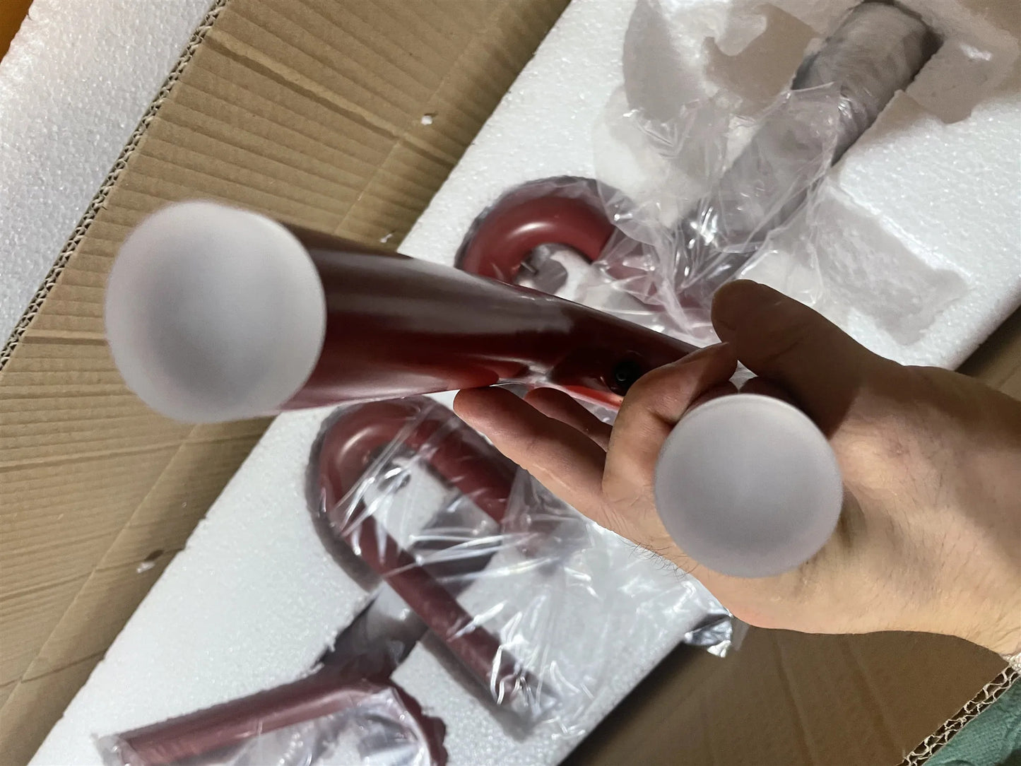 Nordic U-shaped Pendant lamp water pipe long strip Chandelier