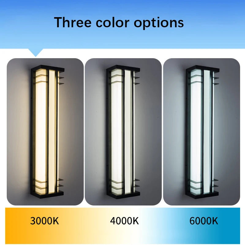 Outdoor foyer wall lamp waterproof entrance door courtyard wall light sconce lighting