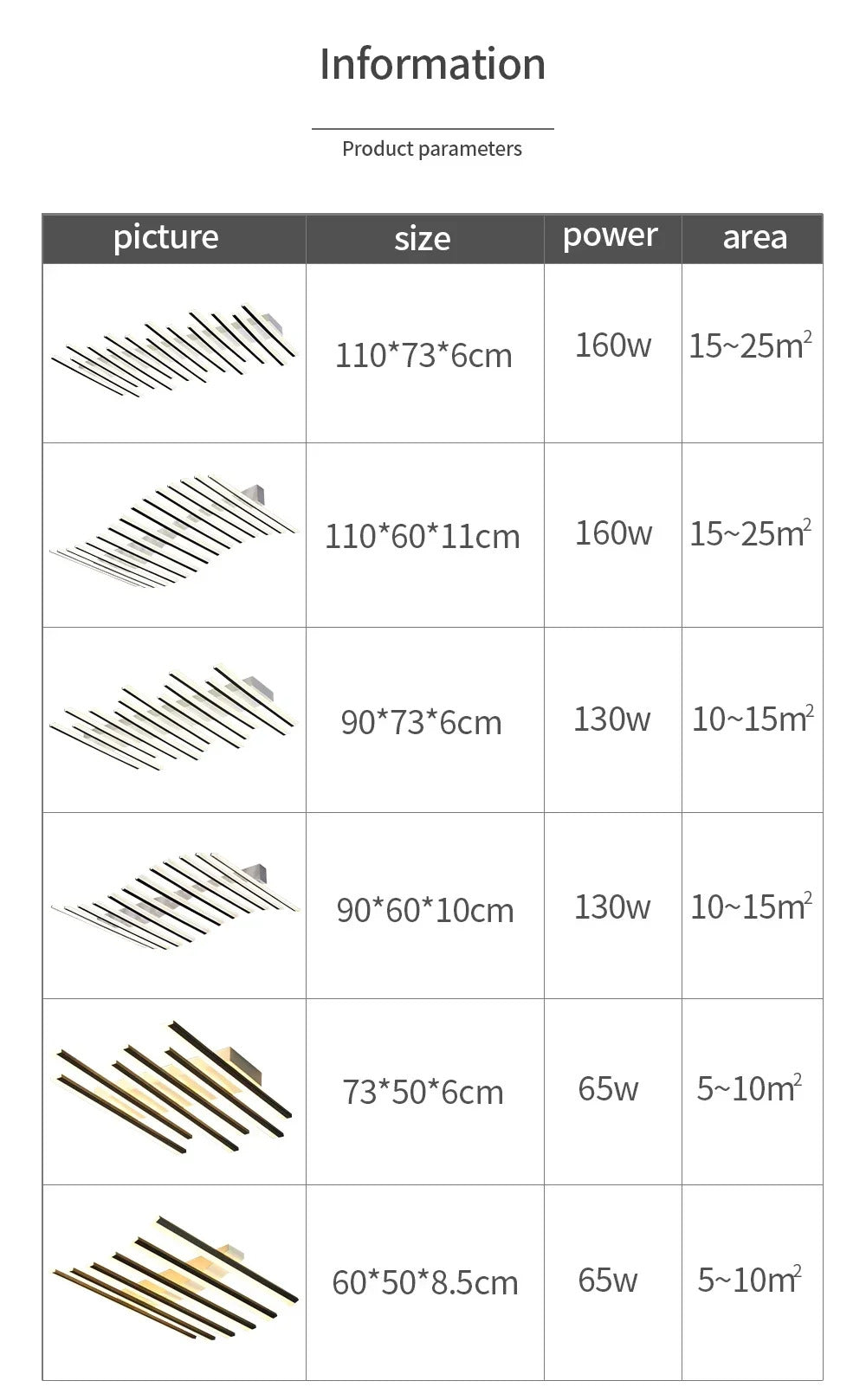 Art Fishbone Line Acrylic LED Ceiling Lamp Living Room Bedroom Lighting