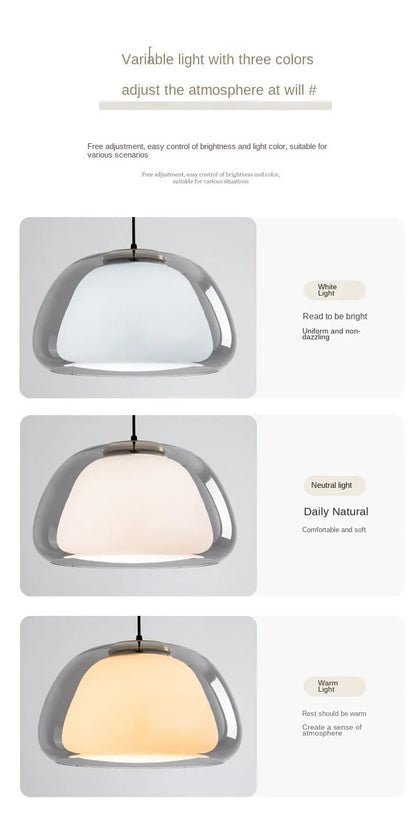 Danish Jelly Pendant lamp Bedroom bedside lamp