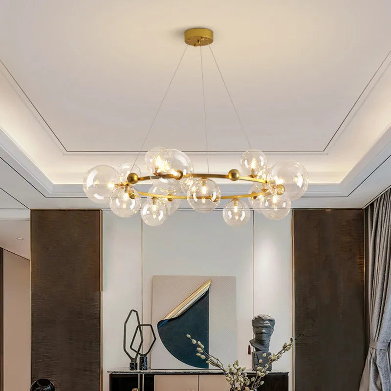 Molecule chandelier LED Modern Minimalist lustre nordic chandelier