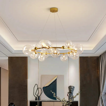 Molecule chandelier LED Modern Minimalist lustre nordic chandelier