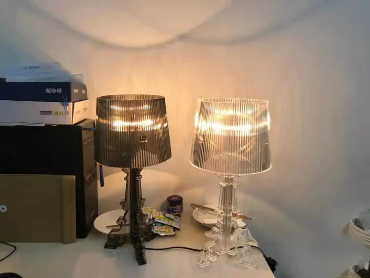 Acrylic Desk Lamp Creative Simplicity for Bedroom study room Personalized Decoration Baroque Ghosting Table Lamps Room Decor