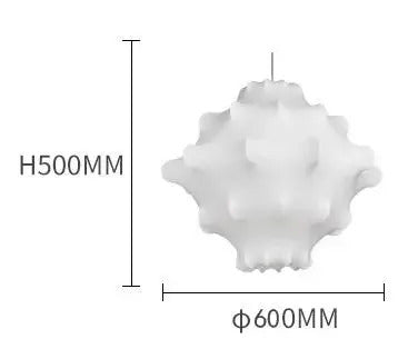 Creative Cocoon Pendant Lamp Wabi Sabi Style Pendant Light