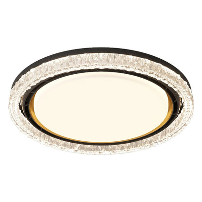 Light Luxury Bladeless Fan Light Modern Minimalist Creative Room Ceiling Light