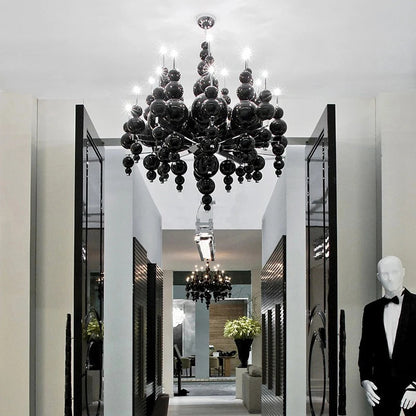 Luxury Living Room Black Chandelier Designer Tears From Moon Chandelier