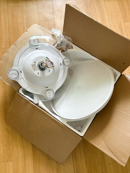 Ceiling Fan With Light Modern Remote Smart Invisible Ceiling Fan Bedroom Lamp