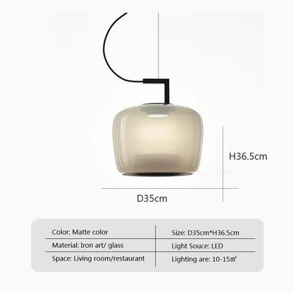 BROKIS DOUBLE Pendant Lamp bedroom bedside light